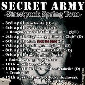 Secret Army - List pictures