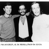 Al Di Meola, John Mclaughlin & Paco De Lucía - List pictures