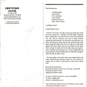 The Anniversary - List pictures